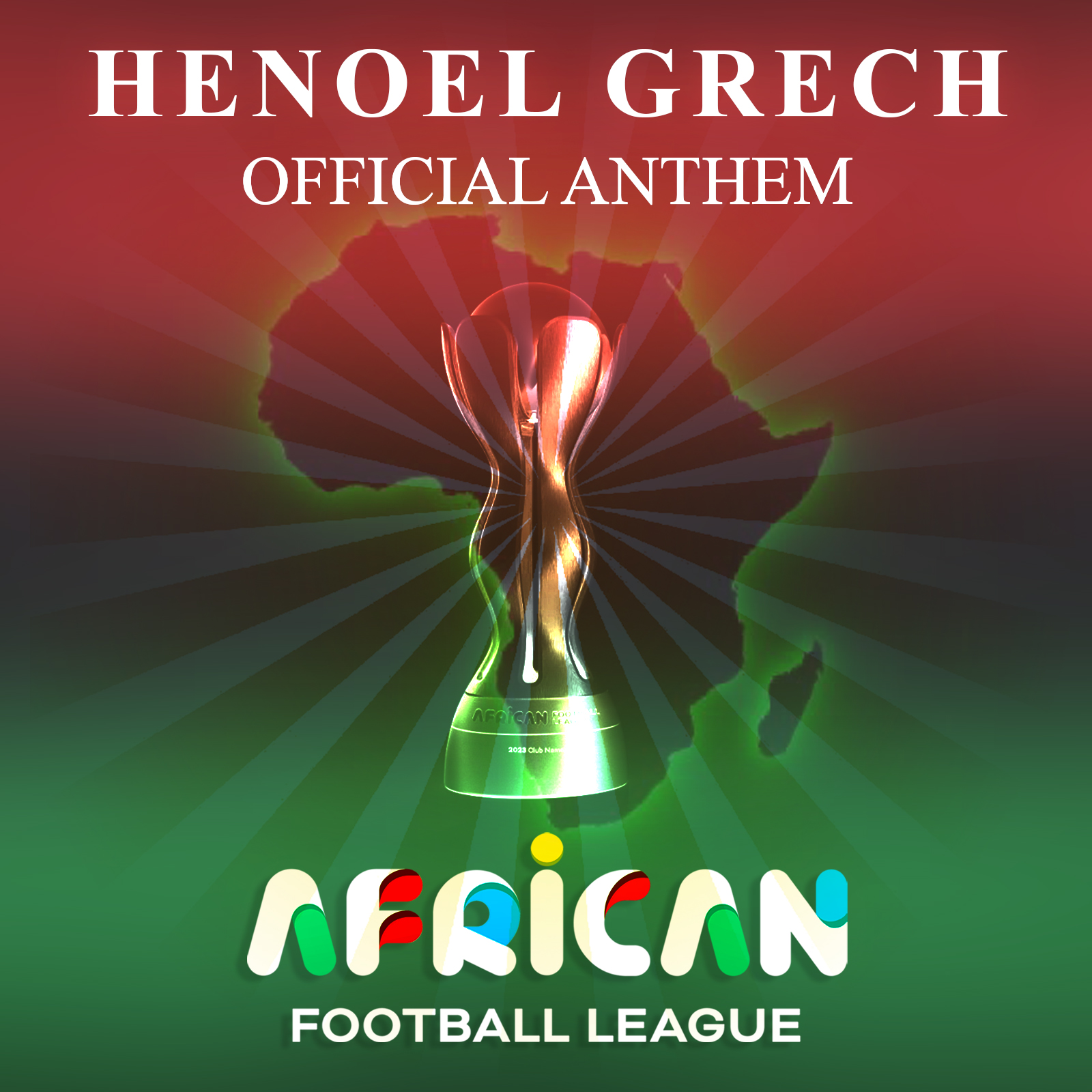 Lyrics and music composed for the anthem of the African Football League
